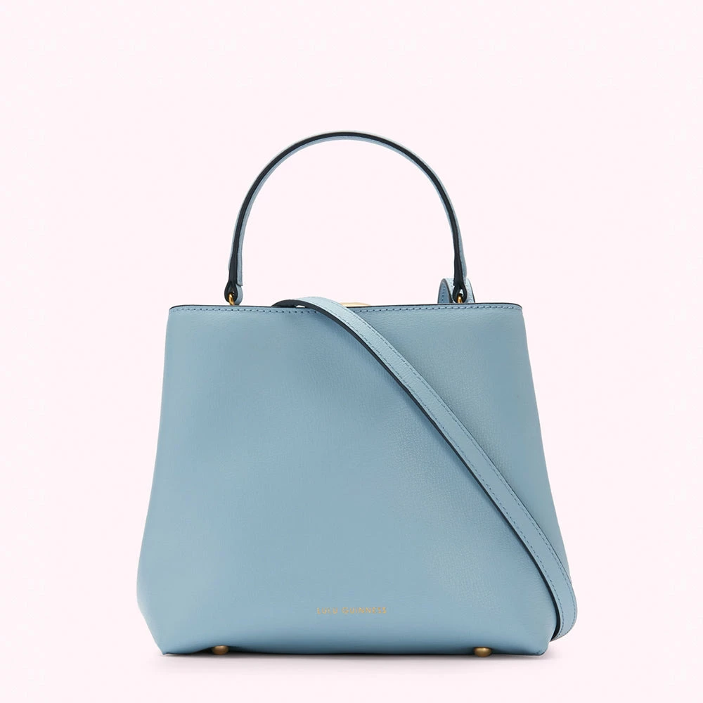 Lulu Guinness BAGS WEDGEWOOD MEDIUM LEATHER RUBY 3 Lulu Guinness BAGS WEDGEWOOD MEDIUM LEATHER RUBY