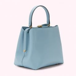 Lulu Guinness BAGS WEDGEWOOD MEDIUM LEATHER RUBY 13 Lulu Guinness BAGS WEDGEWOOD MEDIUM LEATHER RUBY