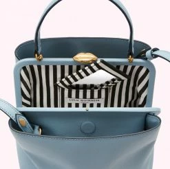 Lulu Guinness BAGS WEDGEWOOD MEDIUM LEATHER RUBY 14 Lulu Guinness BAGS WEDGEWOOD MEDIUM LEATHER RUBY