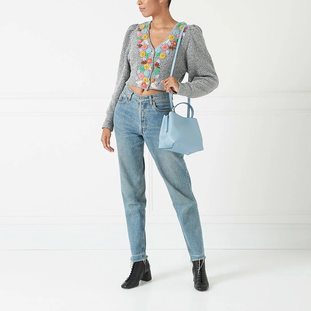 Lulu Guinness BAGS WEDGEWOOD MEDIUM LEATHER RUBY 9 Lulu Guinness BAGS WEDGEWOOD MEDIUM LEATHER RUBY