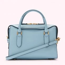 Lulu Guinness WEDGEWOOD LEATHER SMALL DYLAN HANDBAG BAGS