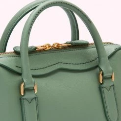 Lulu Guinness SAGE LEATHER SMALL DYLAN HANDBAG BAGS 13 Lulu Guinness SAGE LEATHER SMALL DYLAN HANDBAG BAGS