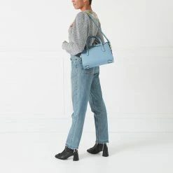 Lulu Guinness BAGS WEDGEWOOD LEATHER MEDIUM DYLAN HANDBAG