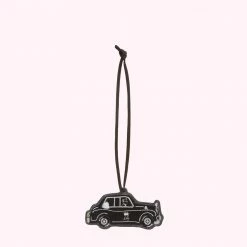 Lulu Guinness CHARCOAL QUEENS JUBILEE CAR CHARM