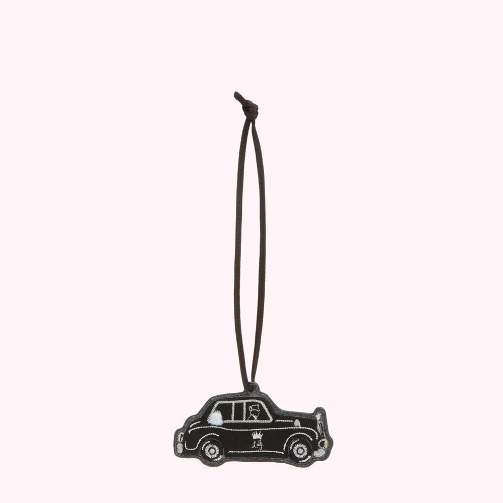 Lulu Guinness CHARCOAL QUEENS JUBILEE CAR CHARM 3 Lulu Guinness CHARCOAL QUEENS JUBILEE CAR CHARM