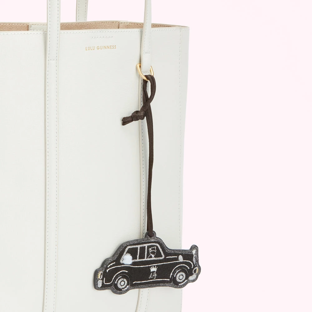 Lulu Guinness CHARCOAL QUEENS JUBILEE CAR CHARM 6 Lulu Guinness CHARCOAL QUEENS JUBILEE CAR CHARM