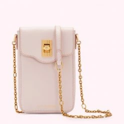Lulu Guinness BAGS BLUSH LEATHER RITA CROSSBODY MINI BAG