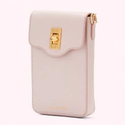 Lulu Guinness BAGS BLUSH LEATHER RITA CROSSBODY MINI BAG