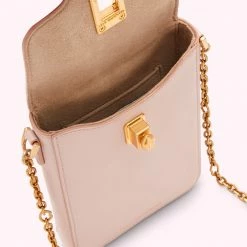 Lulu Guinness BAGS BLUSH LEATHER RITA CROSSBODY MINI BAG