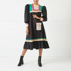 Lulu Guinness BAGS BLUSH LEATHER RITA CROSSBODY MINI BAG