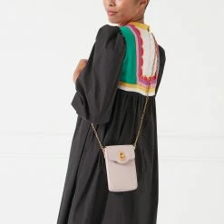 Lulu Guinness BAGS BLUSH LEATHER RITA CROSSBODY MINI BAG