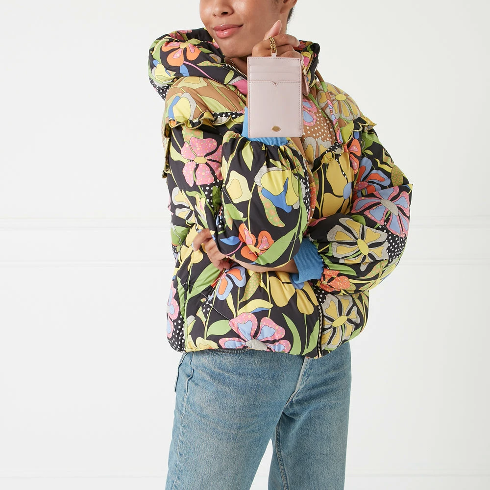 Lulu Guinness BLUSH LEATHER TEMPLE LANYARD Pink, Forever 7 Lulu Guinness BLUSH LEATHER TEMPLE LANYARD Pink, Forever