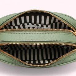 Lulu Guinness BAGS SAGE LEATHER COLE CROSSBODY BAG