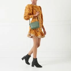 Lulu Guinness BAGS SAGE LEATHER COLE CROSSBODY BAG