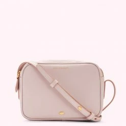 Lulu Guinness BLUSH LEATHER COLE CROSSBODY BAG BAGS