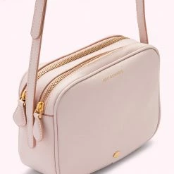 Lulu Guinness BLUSH LEATHER COLE CROSSBODY BAG BAGS