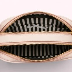 Lulu Guinness BLUSH LEATHER COLE CROSSBODY BAG BAGS