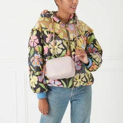 Lulu Guinness BLUSH LEATHER COLE CROSSBODY BAG BAGS