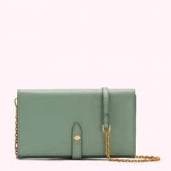 Lulu Guinness BAGS SAGE JUNIPER CHAIN WALLET