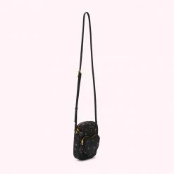 Lulu Guinness BLACK I LOVE LULU DAVIS CROSSBODY BAG BAGS 11 Lulu Guinness BLACK I LOVE LULU DAVIS CROSSBODY BAG BAGS