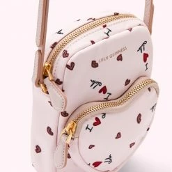Lulu Guinness BLUSH I LOVE LULU DAVIS CROSSBODY BAG
