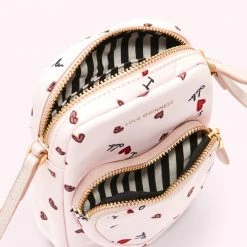 Lulu Guinness BLUSH I LOVE LULU DAVIS CROSSBODY BAG