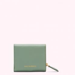 Lulu Guinness SAGE LEATHER JODIE WALLET ACCESSORIES