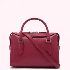 Lulu Guinness RASPBERRY SMALL DYLAN HANDBAG BAGS