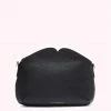 Lulu Guinness BLACK MEDIUM CLEO CROSSBODY BAG