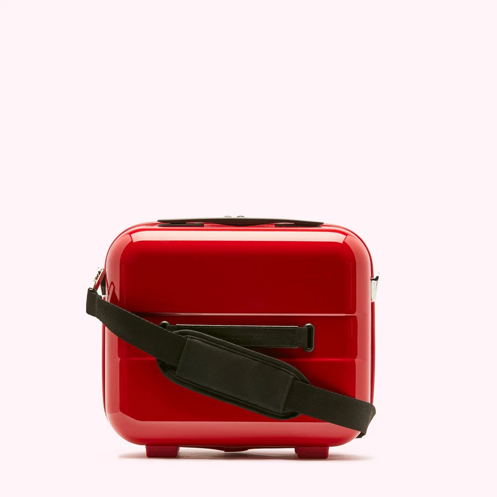 Lulu Guinness Statement Red RED LULU LIPS VANITY CASE 4 Lulu Guinness Statement Red RED LULU LIPS VANITY CASE