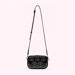 Lulu Guinness BAGS BLACK CABIN ESSENTIALS CROSSBODY BAG