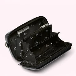 Lulu Guinness BAGS BLACK CABIN ESSENTIALS CROSSBODY BAG