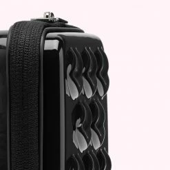 Lulu Guinness BAGS BLACK CABIN ESSENTIALS CROSSBODY BAG