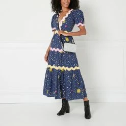 Lulu Guinness SILVER GLITTER CABIN ESSENTIALS CROSSBODY BAG BAGS