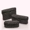 Lulu Guinness BLACK SET OF 3 PACKING CUBES Timeless Black 2 Lulu Guinness BLACK SET OF 3 PACKING CUBES Timeless Black