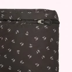 Lulu Guinness BLACK SET OF 3 PACKING CUBES Timeless Black