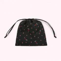 Lulu Guinness Timeless Black BLACK I LOVE LULU COSY TRAVEL SET