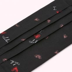 Lulu Guinness BLACK I LOVE LULU FACE MASK 7 Lulu Guinness BLACK I LOVE LULU FACE MASK