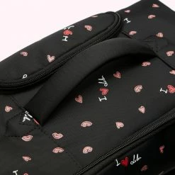 Lulu Guinness BLACK I LOVE LULU FELICITY Timeless Black