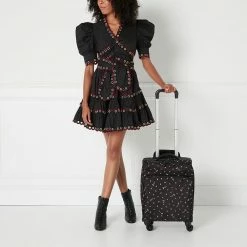 Lulu Guinness BLACK I LOVE LULU FELICITY Timeless Black