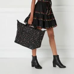 Lulu Guinness BLACK I LOVE LULU FENELLA Timeless Black