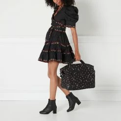 Lulu Guinness BLACK I LOVE LULU FENELLA Timeless Black