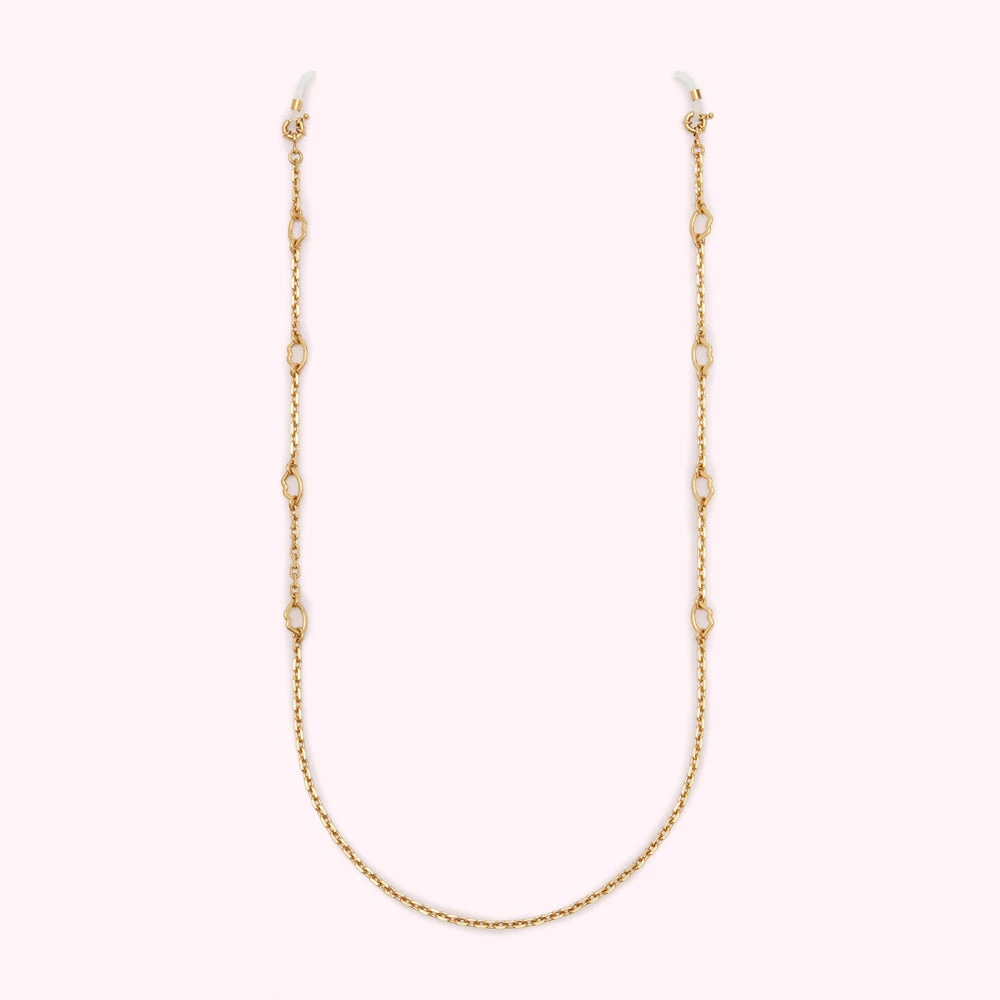 Lulu Guinness ACCESSORIES ANTIQUE GOLD LIPS GLASSES CHAIN 3 Lulu Guinness ACCESSORIES ANTIQUE GOLD LIPS GLASSES CHAIN