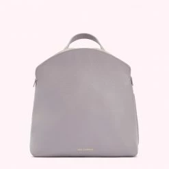 Lulu Guinness BAGS LAVENDER GREY PEEKABOO LIP VAL BACKPACK