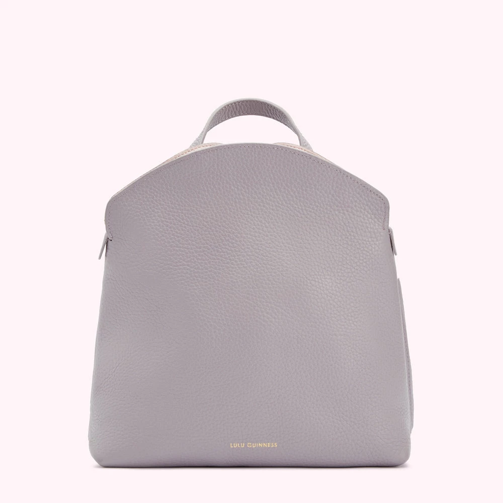 Lulu Guinness BAGS LAVENDER GREY PEEKABOO LIP VAL BACKPACK 3 Lulu Guinness BAGS LAVENDER GREY PEEKABOO LIP VAL BACKPACK