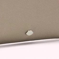 Lulu Guinness PEWTER LEATHER AVA POCHETTE ACCESSORIES