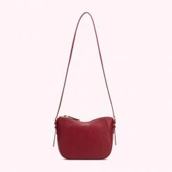Lulu Guinness BAGS CHINA RED REVERSIBLE HANDLES JULES CROSSBODY BAG