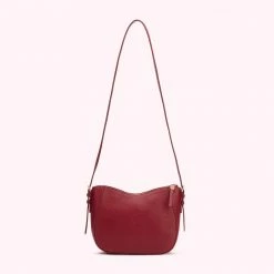 Lulu Guinness BAGS CHINA RED REVERSIBLE HANDLES JULES CROSSBODY BAG