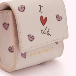 Lulu Guinness BLUSH I LOVE LULU BONNEY KEYRING