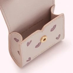 Lulu Guinness BLUSH I LOVE LULU BONNEY KEYRING